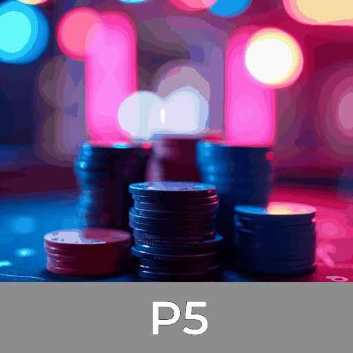 P5: Slots de Jackpot, Jogos de Mesa e Cassino ao Vivo